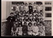 ECOLE D HAMMAM BOU HADJAR FILLES 1951 CE1